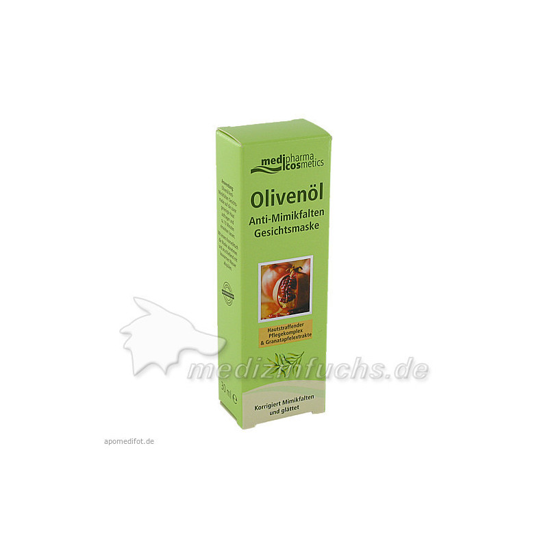 Olivenöl Anti-Mimikfalten Gesichtsmaske, 30 ML – PZN 5139174