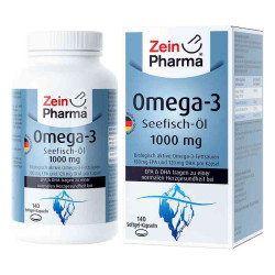 Omega-3 1000 mg Seefischöl Softgelkapseln hochdo. (140 stk) – PZN 13721801