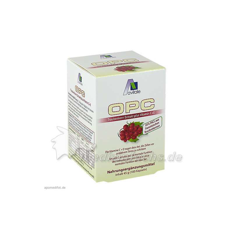 OPC Traubenkern Vegi Kapseln, 100 ST – PZN 4977803
