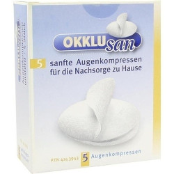 OKKLUsan Augenkompresse unsteril, 5 ST – PZN 4143943