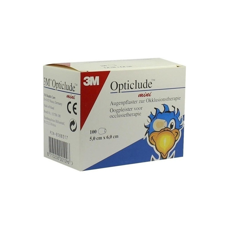 Opticlude 3M MINI 1537/100, 100 ST – PZN 8588317