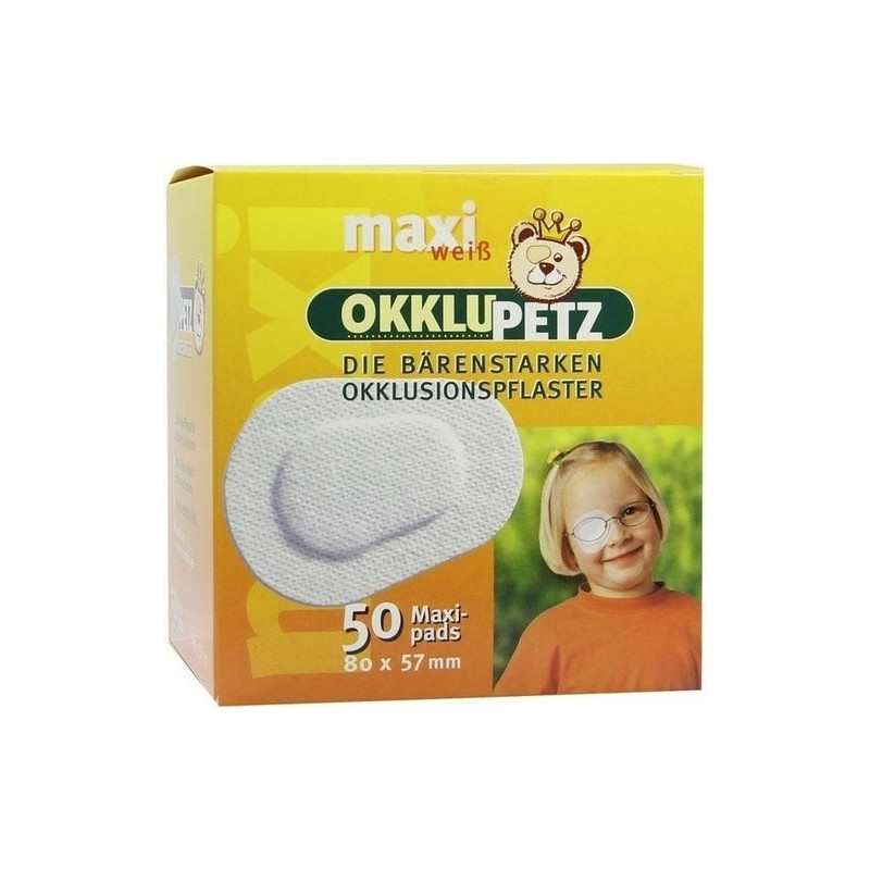 OKKLUPETZz maxi weiß, 50 ST – PZN 184678