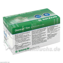 OMNICAN fine Pen-Kanüle G31 0.25X6mm, 100 ST – PZN 7028645