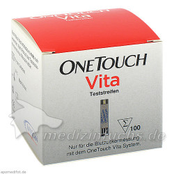 ONE TOUCH Vita Teststreifen, 100 ST – PZN 5859129