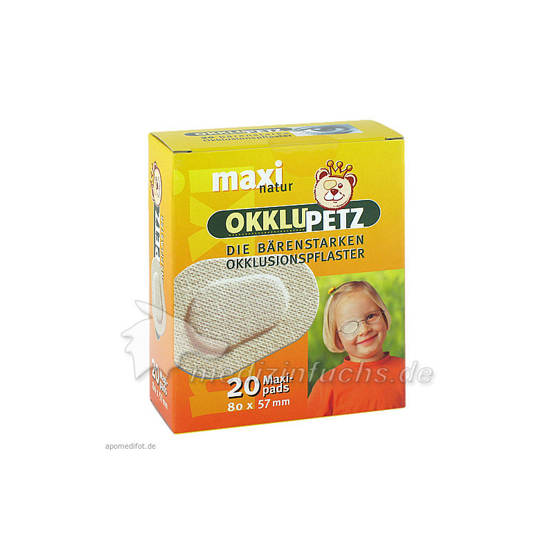 Okklupetz maxi natur, 20 ST – PZN 2464270