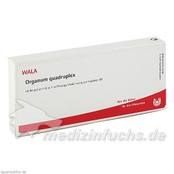 ORGANUM QUADRUPLEX, 10X1 ML – PZN 1751808
