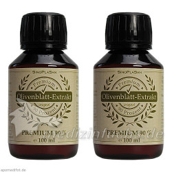 Olivenblatt Extrakt Premium 90% Doppelpack, 2X100 ML – PZN 6441389