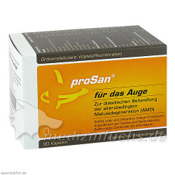 Orthomolekulare Vitalstoffkomb.proSan f.d.Auge, 90 ST – PZN 2094643