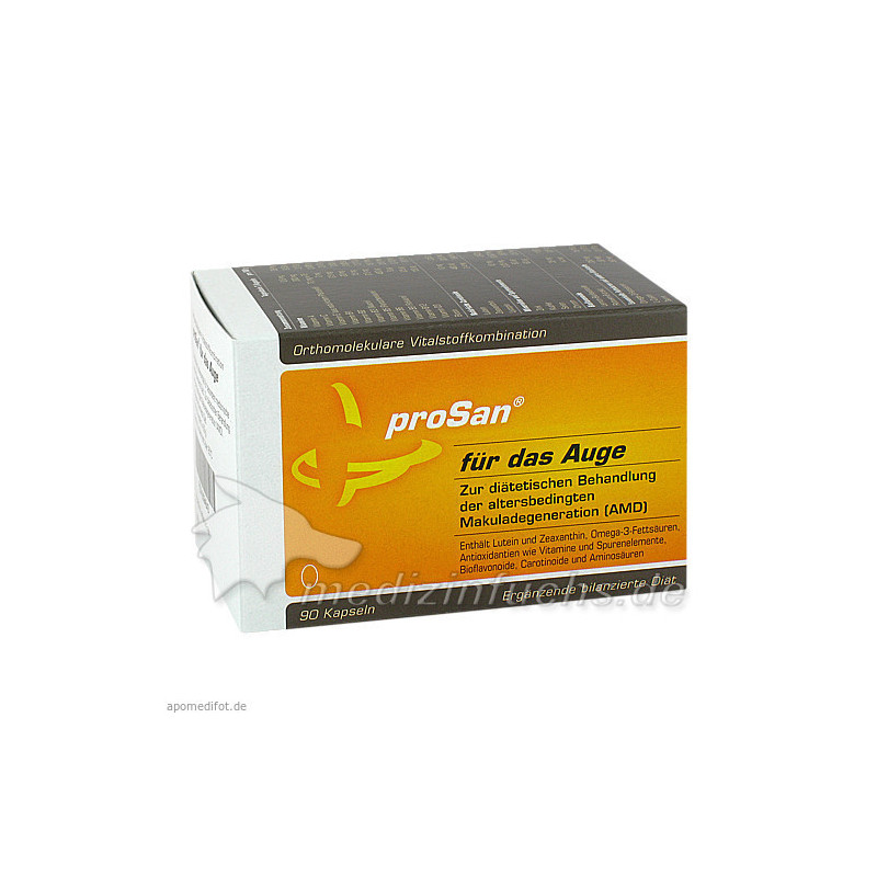 Orthomolekulare Vitalstoffkomb.proSan f.d.Auge, 90 ST – PZN 2094643