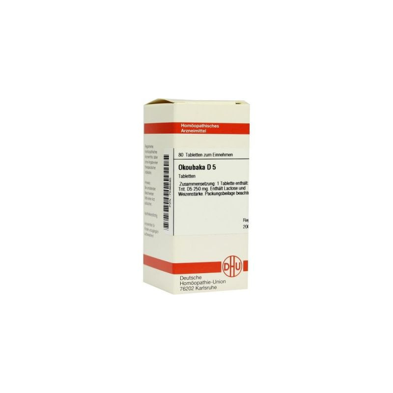 Okoubaka D 5 Tabletten (80 stk) – PZN 7596585