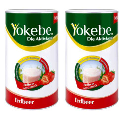Yokebe Erdbeer Pulver (2X500 g) – PZN 8100450