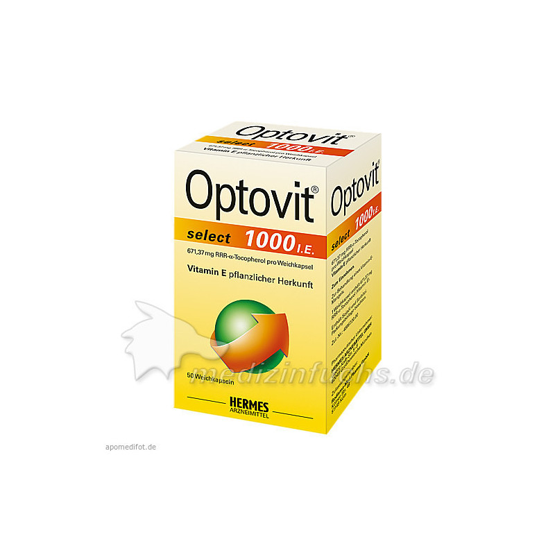 OPTOVIT select 1000 I.E., 50 ST – PZN 3646659