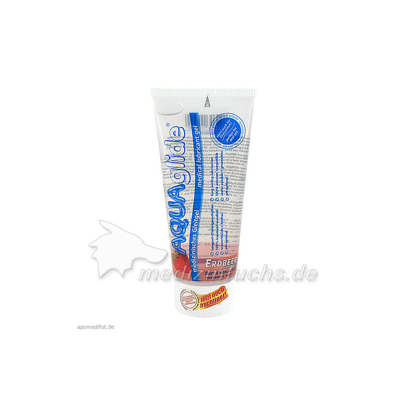 Original AQUAglide Erdbeer, 100 ML – PZN 4079760