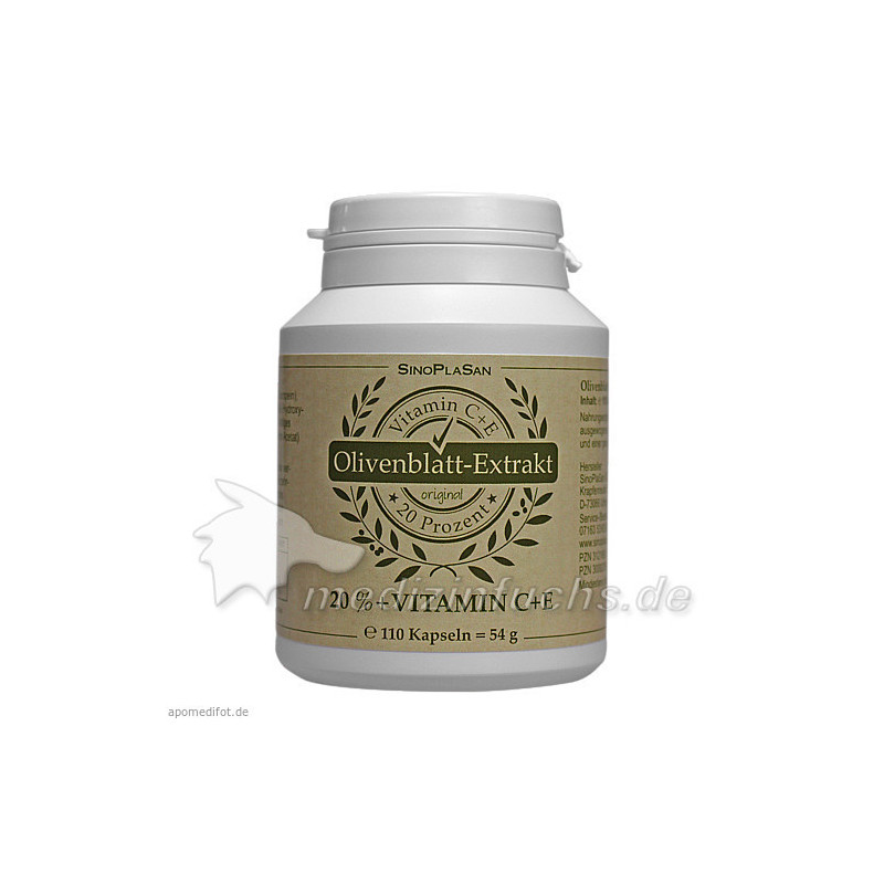 Olivenblatt Extrakt Kapseln, 110 ST – PZN 3121951
