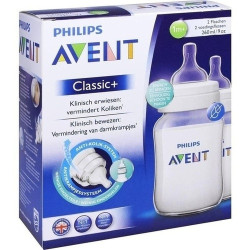 Avent Klassik+ Flasche 260ml 2er Pack, 2 ST – PZN 10736096
