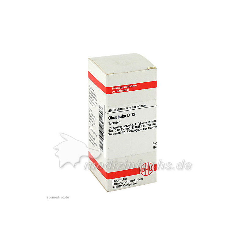 OKOUBAKA D12, 80 ST – PZN 4230004