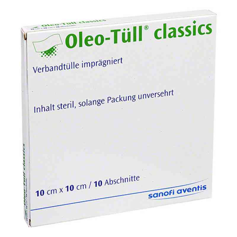 Oleo Tüll Classics 10x10 cm (10 stk) – PZN 7051348