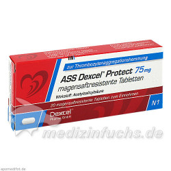 ASS Dexcel Protect 75mg, 20 ST – PZN 9372826