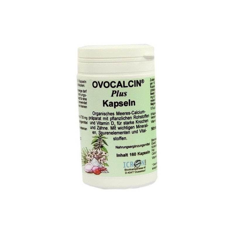 OVOCALCIN PLUS Kapseln, 160 ST – PZN 3996170