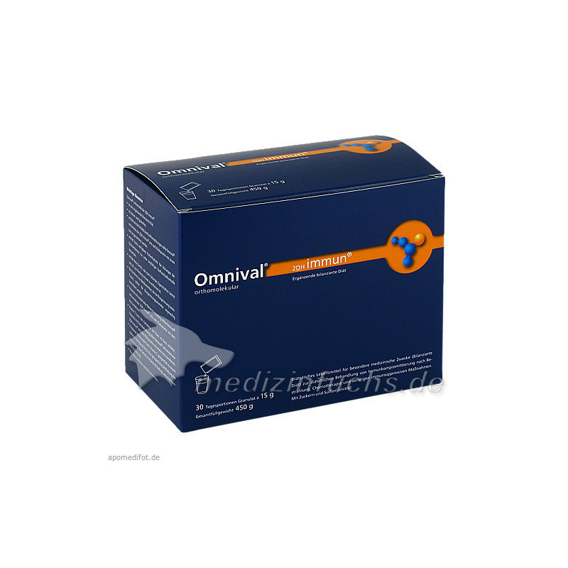 OMNIVAL orthomolekular 2OH immun 30 TP Granulat, 30 ST – PZN 6588508