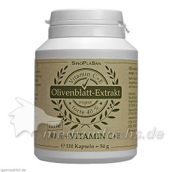 Olivenblatt Extrakt Forte 40% + C+E, 110 ST – PZN 3715478