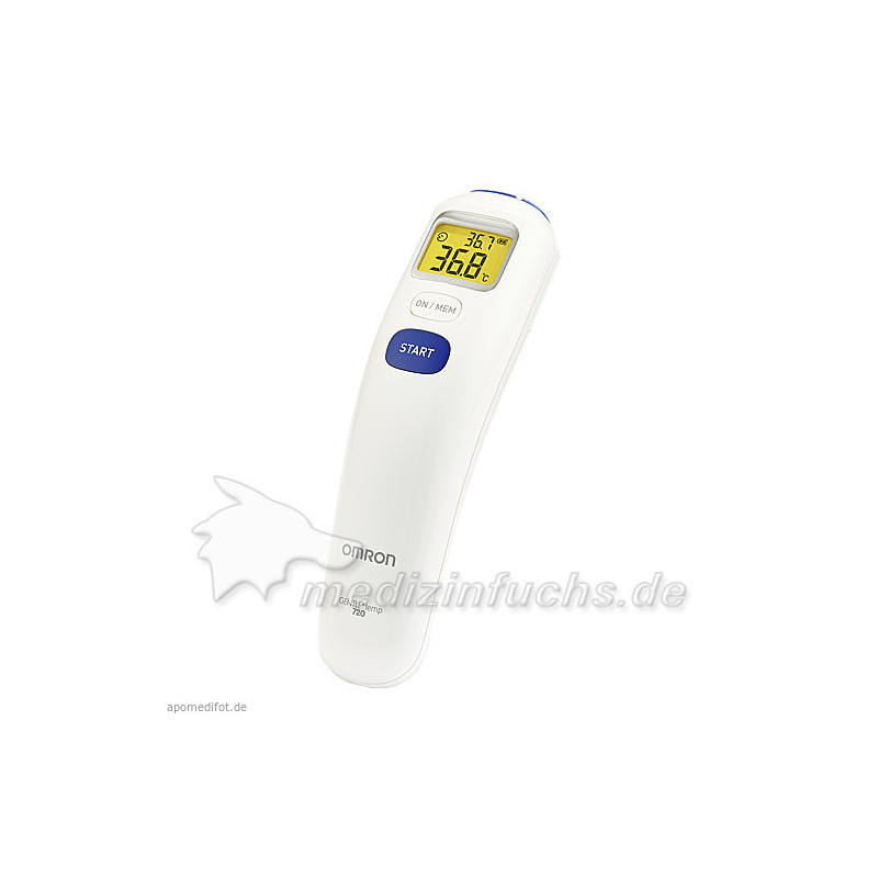 OMRON Gentle Temp 720 contactless Stirn-Thermomet., 1 ST – PZN 10261606