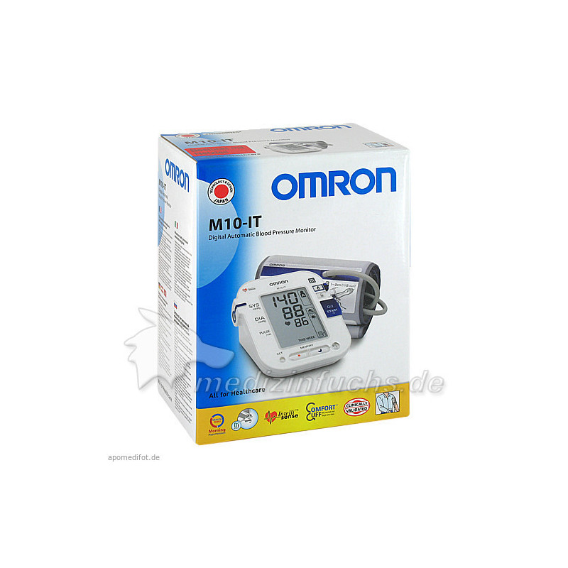 OMRON M10-IT Oberarm Blutdruckmessger+PC Schnittst, 1 ST – PZN 6889279
