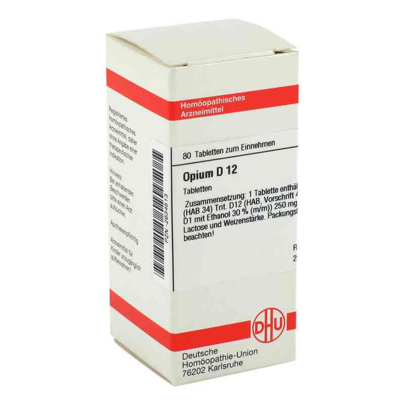 Opium D 12 Tabletten (80 stk) – PZN 2634513