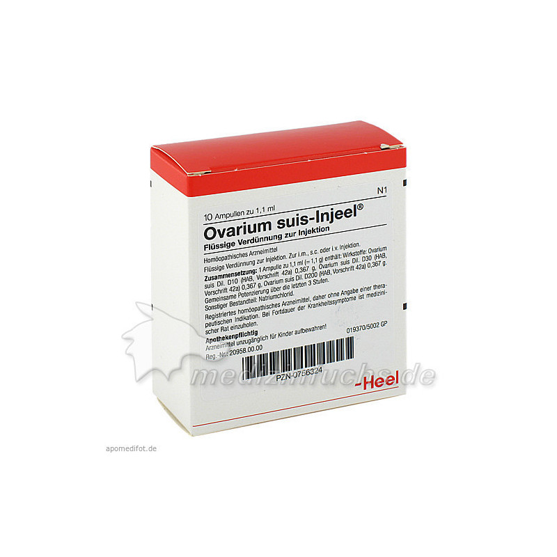 OVARIUM SUIS INJ ORG, 10 ST – PZN 756324