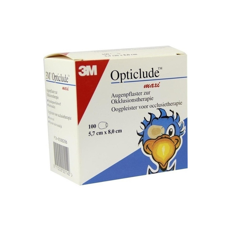 Opticlude 3M MAXI 1539/100, 100 ST – PZN 8588286