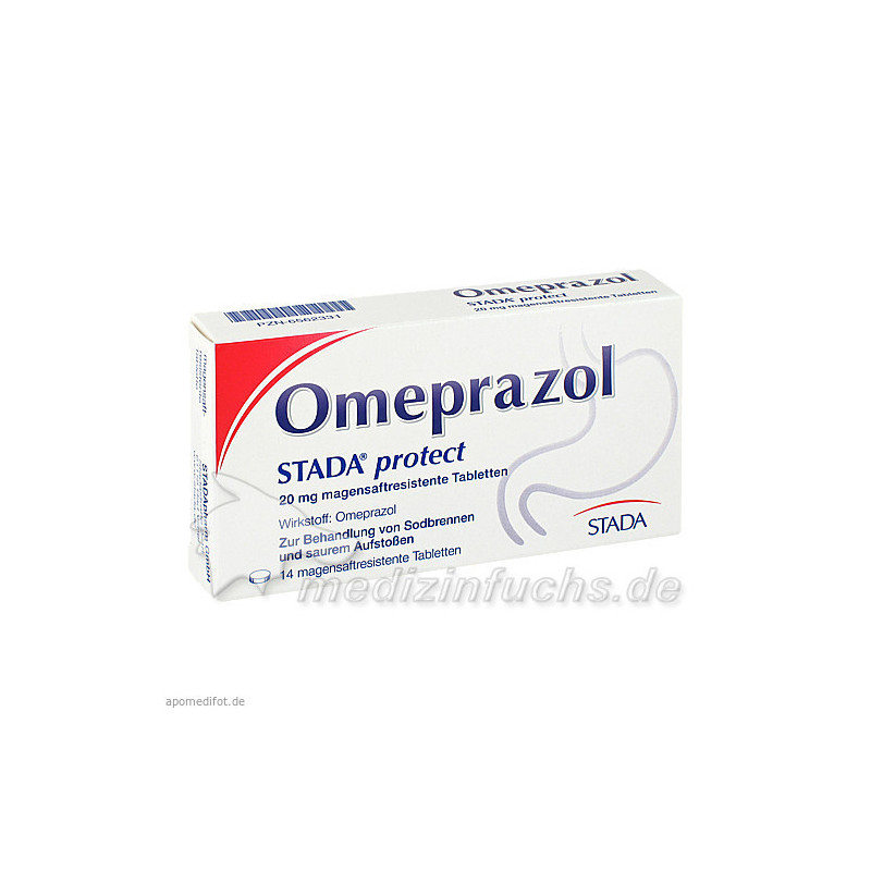 Omeprazol STADA protect 20mg magensaftres. Tabl., 14 ST – PZN 6562331