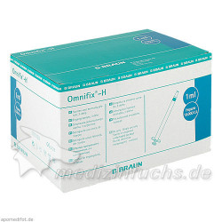 OMNIFIX Heparin 10.000IE Solo Latexfrei, 100X1 ML – PZN 569898