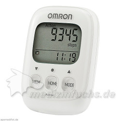 OMRON Schrittzähler HJ-325-EW Walking Style IV wei, 1 ST – PZN 10192667