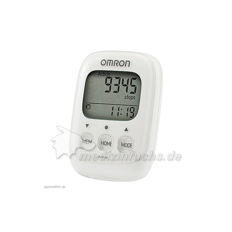 OMRON Schrittzähler HJ-325-EW Walking Style IV wei, 1 ST – PZN 10192667