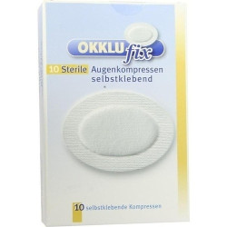 Okklufix steril Augenkompresse selbstklebend, 10 ST – PZN 3105573