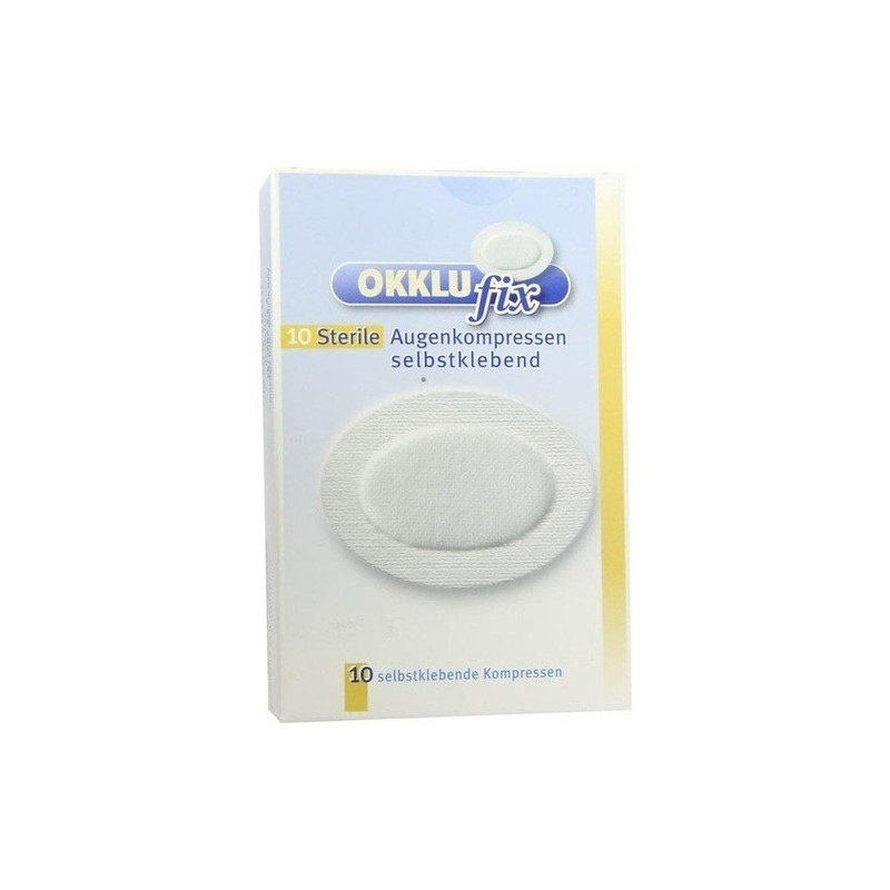Okklufix steril Augenkompresse selbstklebend, 10 ST – PZN 3105573
