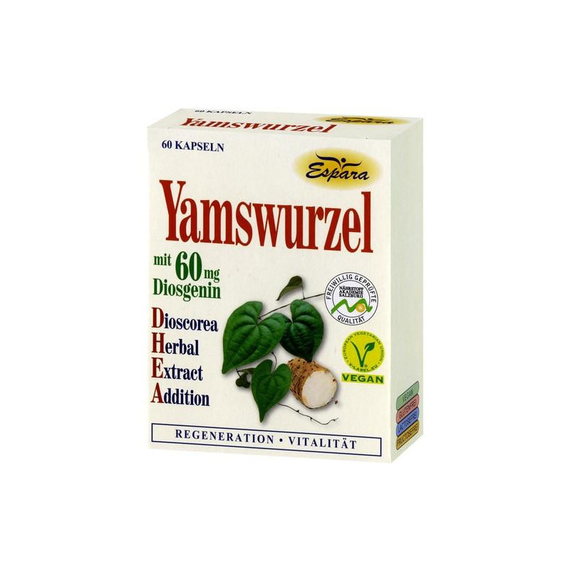 YAMSWURZEL Kapseln, 60 ST – PZN 977864