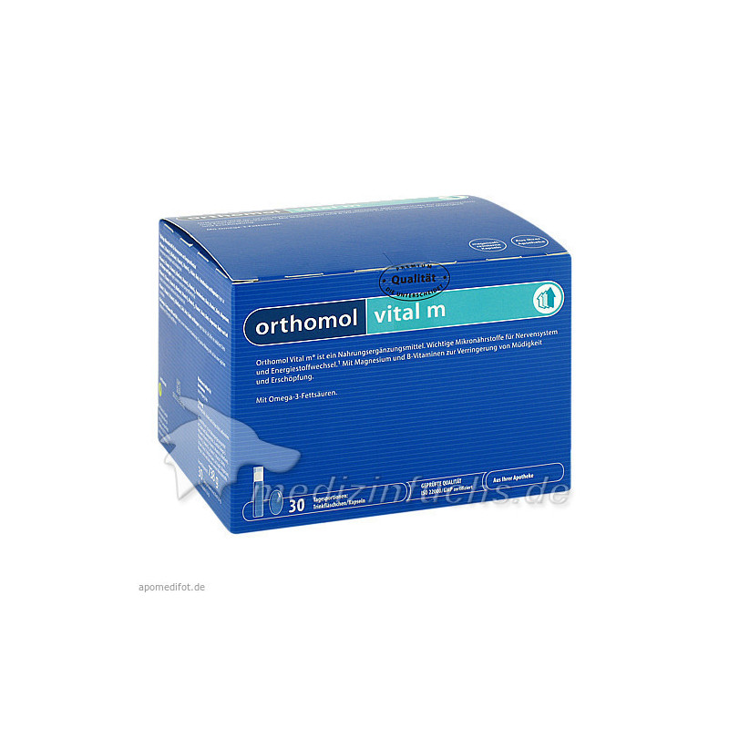 Orthomol Vital M Trinkfläschchen, 30 ST – PZN 1319850