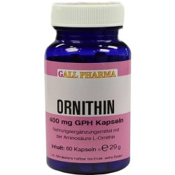 Ornithin 400mg GPH Kapseln, 60 ST – PZN 7147290