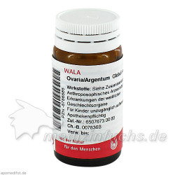 OVARIA/ARGENTUM, 20 G – PZN 8786885