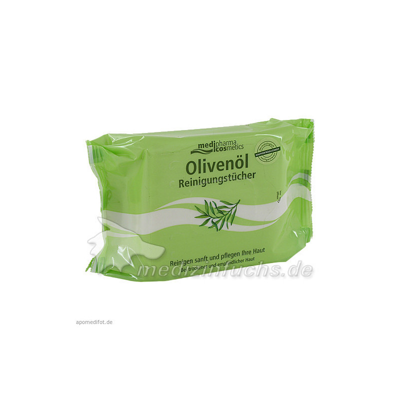Olivenöl Reinigungstücher, 25 ST – PZN 6862725