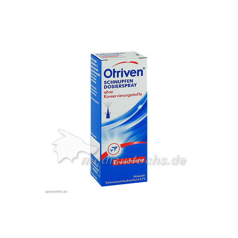 Otriven 0.1% Dosierspray o.Konservierungsstoffe, 10 ML – PZN 8444541