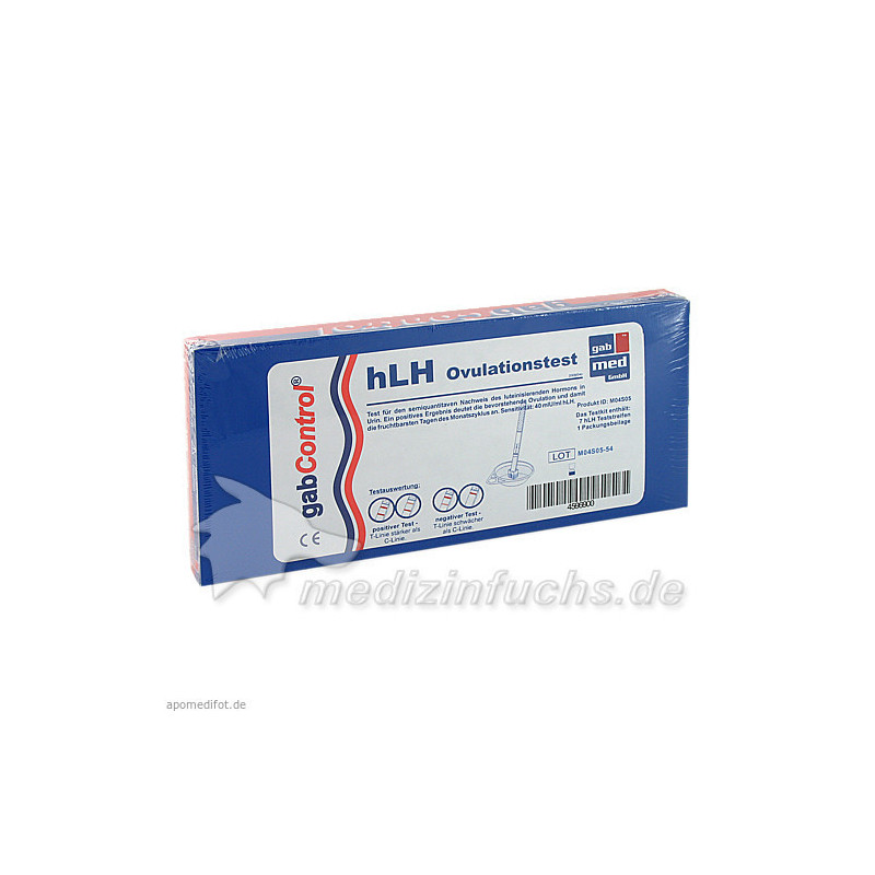 Ovulationstest hLH Teststreifen, 7 ST – PZN 4596900