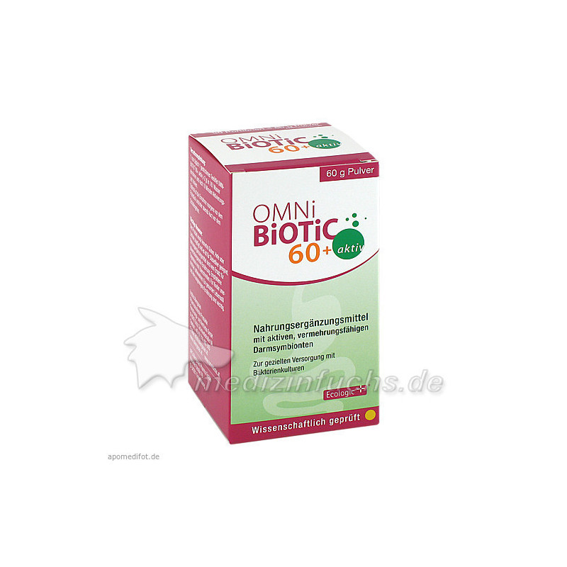 OMNI BIOTIC 60+ aktiv, 60 G – PZN 9928465