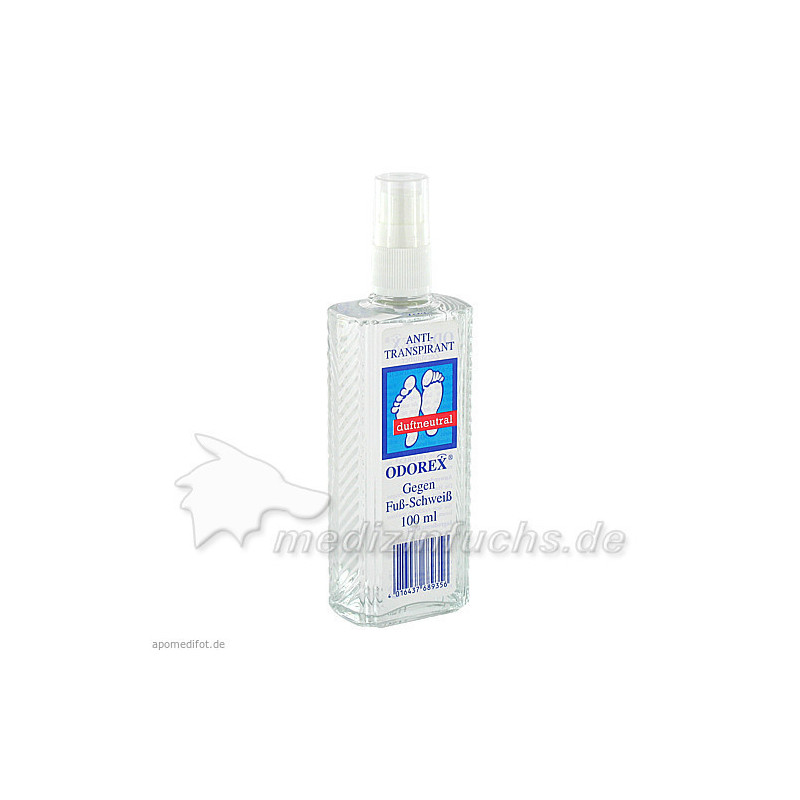 ODOREX gegen Fuß-Schweiß, 100 ML – PZN 7412651