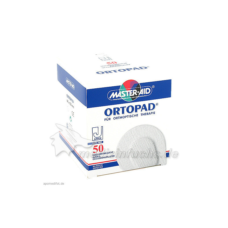 ORTOPAD Junior Augen Okklusionspflaster, 50 ST – PZN 6626798