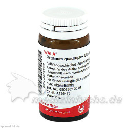 ORGANUM QUADRUPLEX, 20 G – PZN 8786862