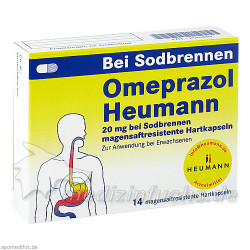 Omeprazol Heumann 20mg b Sodbr.magensaftr.Hartk., 14 ST – PZN 7516480