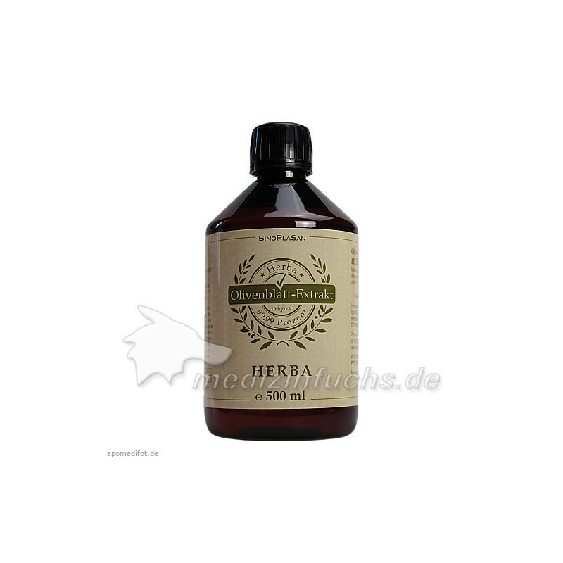 Olivenblatt Extrakt herba, 500 ML – PZN 2950102