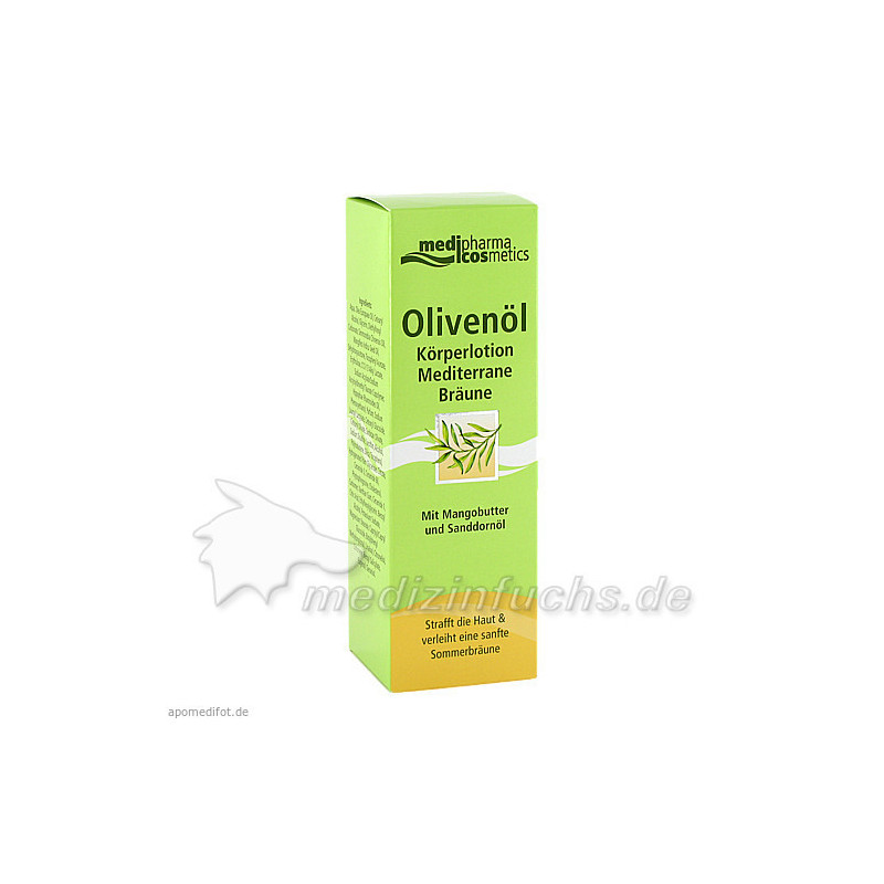 Olivenöl Körperlotion Mediterrane Bräune, 200 ML – PZN 6090903